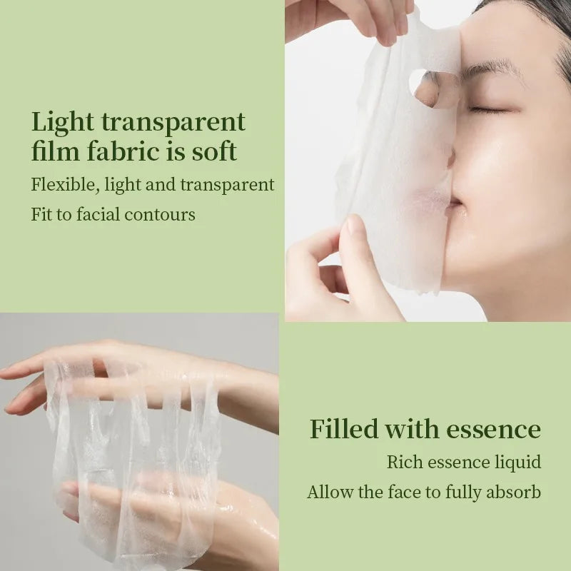 Mascarilla con sabor a fruta, hidratante, humectante y nutritiva para el cuidado de la piel, ilumina suavemente la tez, mascarilla vegetal.