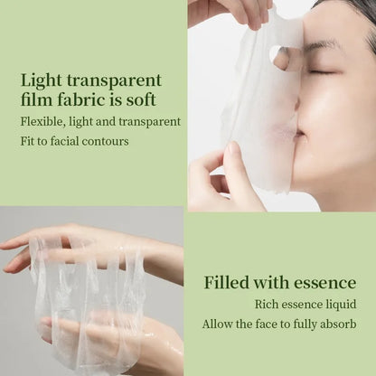 Mascarilla con sabor a fruta, hidratante, humectante y nutritiva para el cuidado de la piel, ilumina suavemente la tez, mascarilla vegetal.