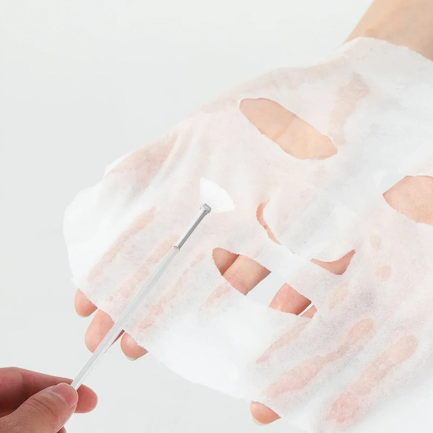 3 pinceles para mascarillas de bricolaje, con forma de abanico, para tratamientos faciales, cobertura suave, herramientas de belleza.