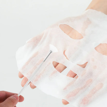 3 pinceles para mascarillas de bricolaje, con forma de abanico, para tratamientos faciales, cobertura suave, herramientas de belleza.