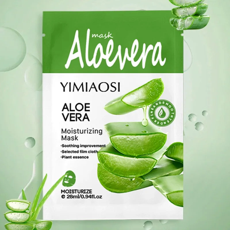 Mascarilla con sabor a fruta, hidratante, humectante y nutritiva para el cuidado de la piel, ilumina suavemente la tez, mascarilla vegetal.