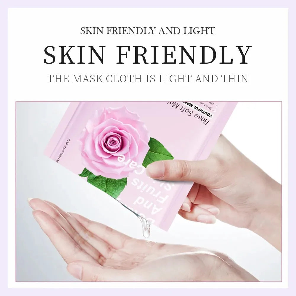 8 mascarillas faciales naturales de plantas, mascarillas faciales de belleza, hidratantes, reafirmantes y para el cuidado facial, cosmética coreana.