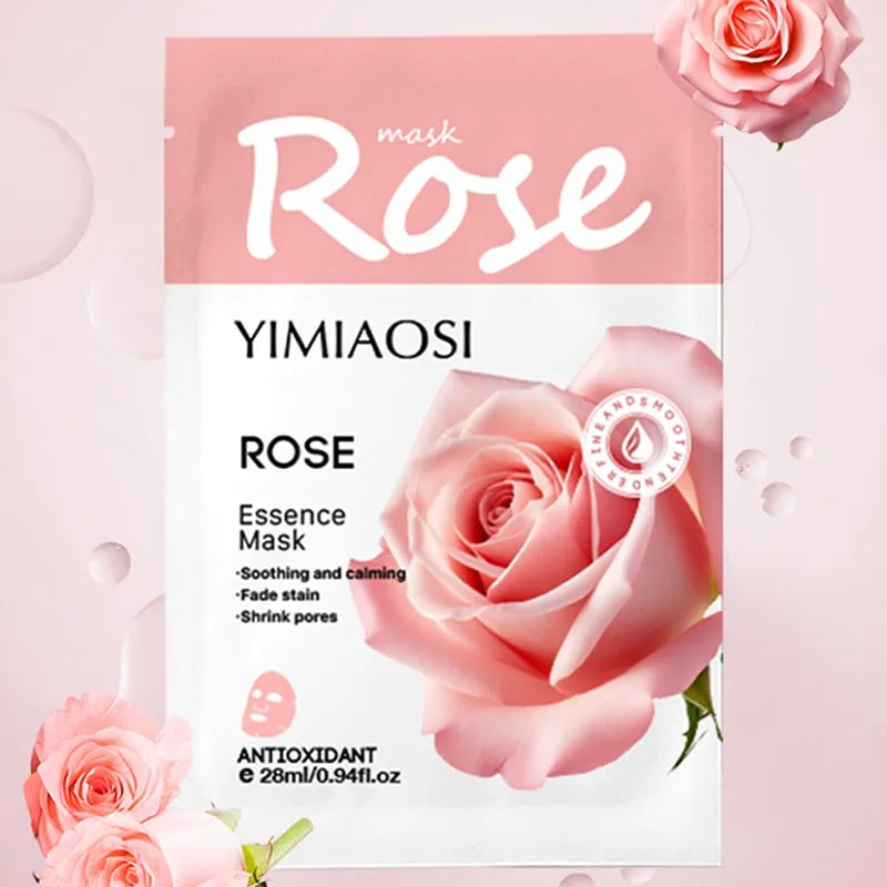 Mascarilla con sabor a fruta, hidratante, humectante y nutritiva para el cuidado de la piel, ilumina suavemente la tez, mascarilla vegetal.